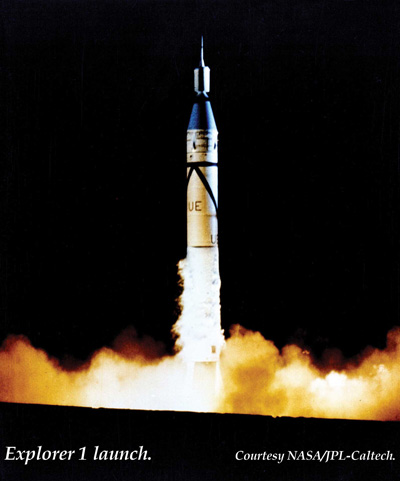 Explorer 1 launch.